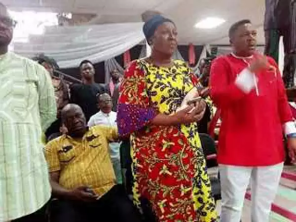 Patience, Pete Edochie, Aki & Pawpaw, Okon Lagos And Others Worship In Warri Church [Photos]